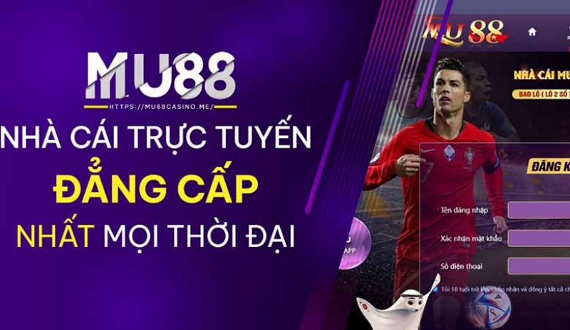 Trang web MU88 nơi cung cấp các tựa game cá cược siêu hot